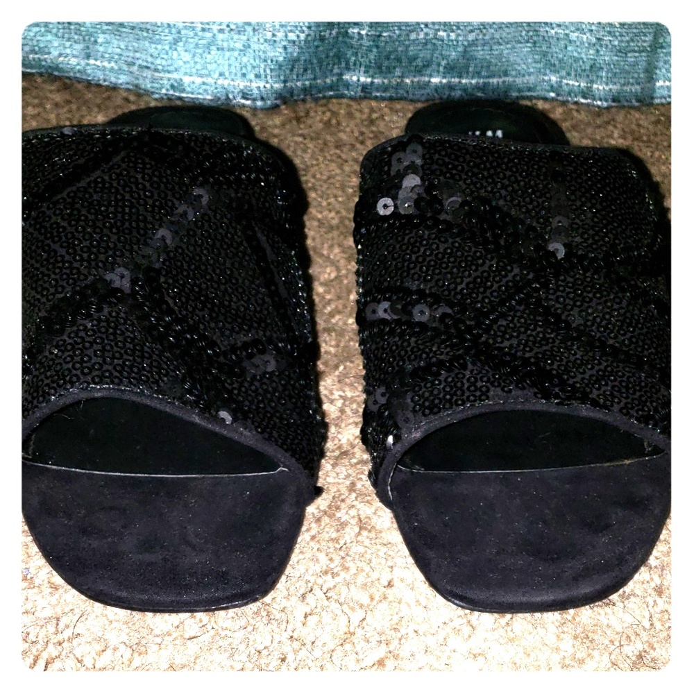 Black mules